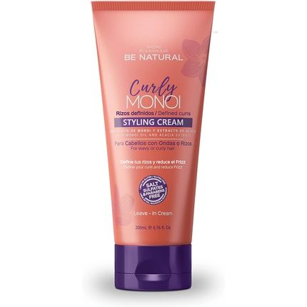 Be Natural Curly Monoi Styling Cream 200Ml