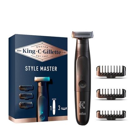 Gillette King C Gillette Beard Trimmer Razor 3 Blades Style Master Machine