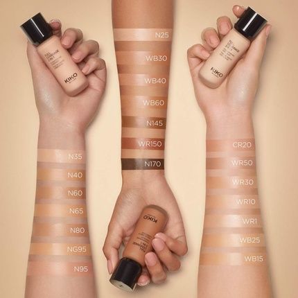 Kiko Milano Full Coverage 2-In-1 Foundation & Concealer 17 N35 - Image 3