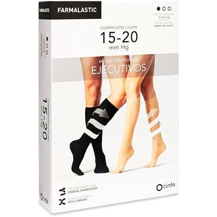 Farmalastic Men'S Black Lightweight Short Socks