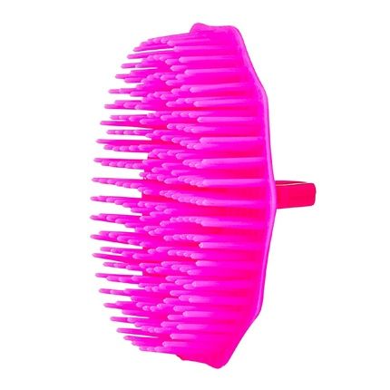 Red By Kiss Shampoo Brush Scalp Care Hair Brush With Scalp Massager Wet Dry