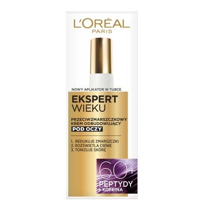 L'Oreal Age Specialist Expert Age 60+ Anti-Wrinkle Rebuilding Eye Cream 15Ml