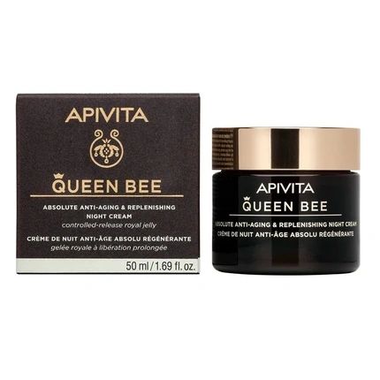 Apivita Queen Bee Night Cream 50Ml Antiaging And Regenerating