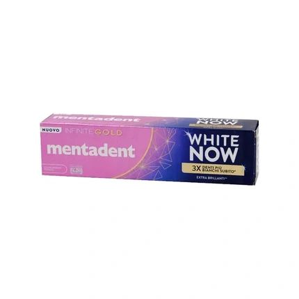Mentadent White Now Infinite Gold Toothpaste 75Ml