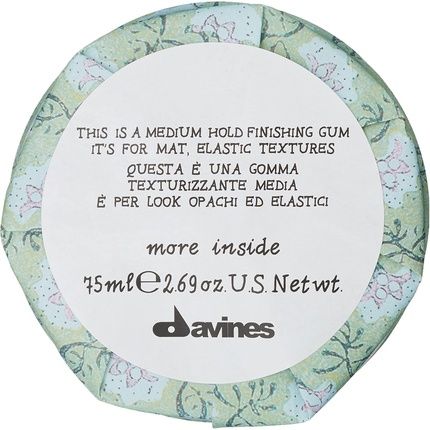 More Inside By Davines This Is A Medium Hold Finishing Gum 75Ml