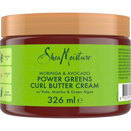 Sheamoisture Moringa & Avocado Power Greens Curl Cream 326Ml