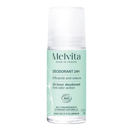 Melvita Roll-On Deodorant Les Essentiels Longlasting Protection