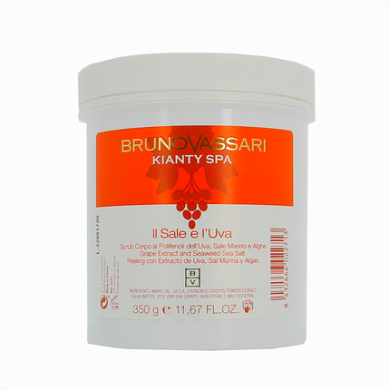 Bruno Vassari Kianty Spa Grape Brightening Body Scrub - 350 Grams