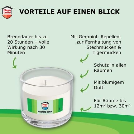 Nexa Lotte Mosquito Candle Green