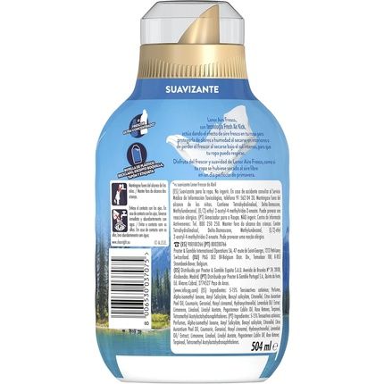 Lenor Aire Fresco Alpine Freshness Laundry Softener 504Ml - 36 Washes - Image 3