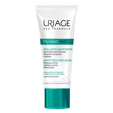 Uriage Hyseac Mattifying Emulsion Mat' 40Ml Mattifying Emulsion For Oily Skin