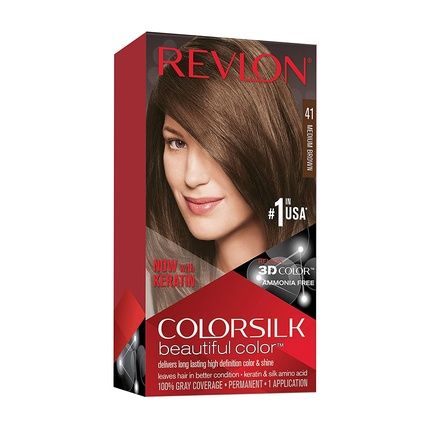 Revlon Permanent Color No.41 Medium Brown 130Ml