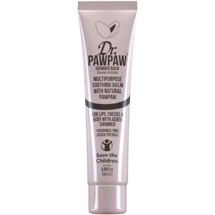 Dr. Pawpaw Multi-Purpose Balm No Fragrance Balm For Lips Skin Hair Cuticles Nails And Beauty Finishing 25Ml