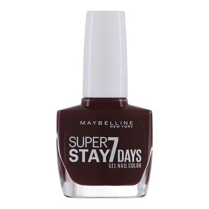 Maybelline Super Stay 7 Days Colour Corrector Nail Polish Number 287 Midnight Red - 10 Ml
