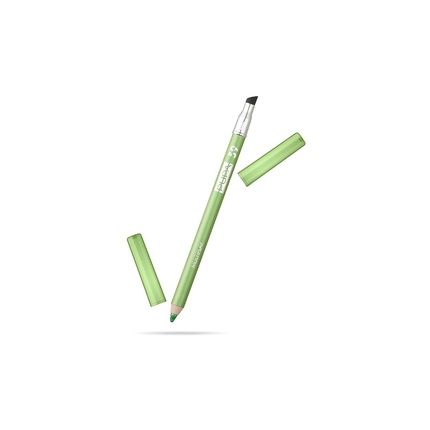 Pupa Milano Multiplay Eye Pencil - Use As Eyeliner Or Eyeshadow - Perfectly Lines The Eyes - Intense Look And Blendable Pure Color - Soft And Smooth - Wasabi Green 0.04 Oz