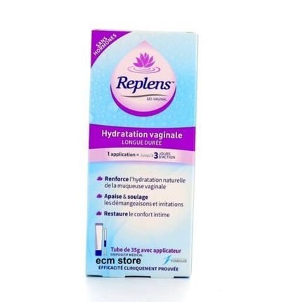 Replens Vaginal Hydration Gel With Applicator For Feminine Intimate Hygiene