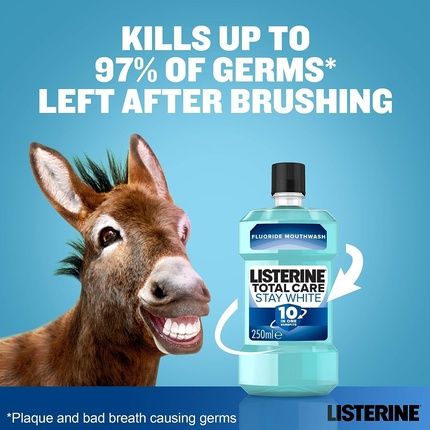 Listerine Antiseptic Mouthwash Stay White 250Ml - Image 3