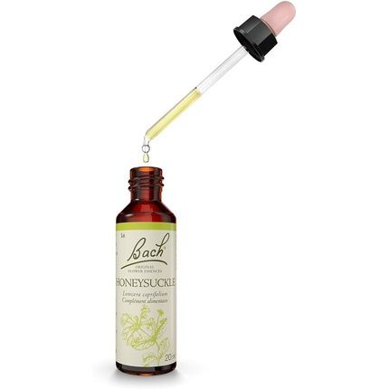 Bach Original Honeysuckle 16 For More Reality Helps Leave The Past Behind Natural Floral Elixir For Emotional Well-Being Dropper 20Ml