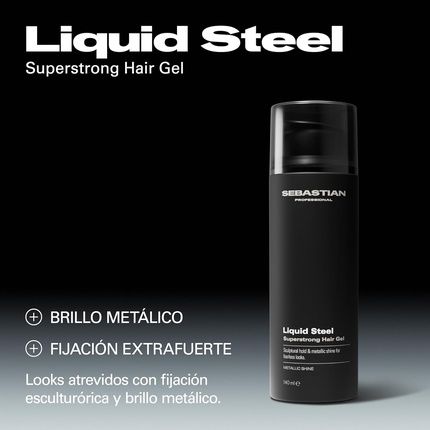 Sebastian Professional Liquid Steel Extra Strong Hair Gel