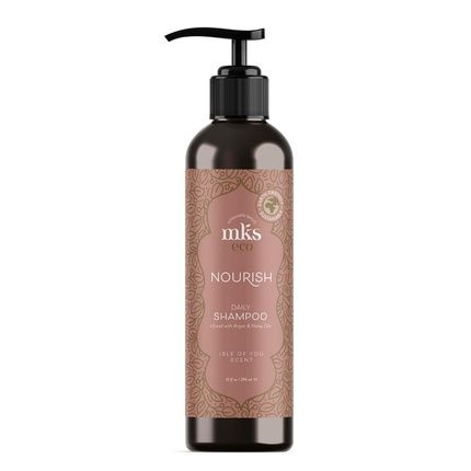 Earthly Body Mks Eco Nourish Shampoo Cleanses Strengthens Repairs Ideal For Fine Hair Safe For Color Treated Hair Moroccan Argan Oil Hemp Seed Oil Vegan Cruelty Free Isle Of You 10 Ounce