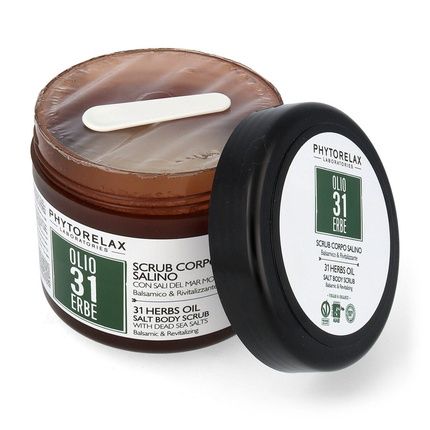 Phytorelax Olio 31 Herbs Body Scrub Salt Body Peeling 500G