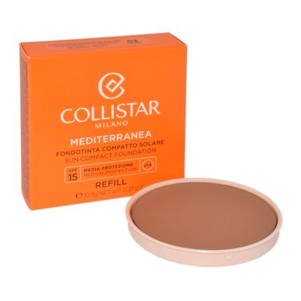 Collistar Mediterranea Sun Compact Foundation Spf 15 03 Capri Refill 105G