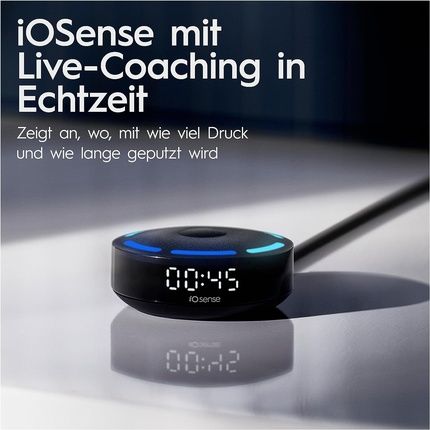 Oral-B Io Series 10 Luxe Edition Electric Toothbrush With 7 Cleaning Modes, Magnet Technology And 3D Analysis, Color Display And Travel Charging Case - Cosmic Black - Image 3