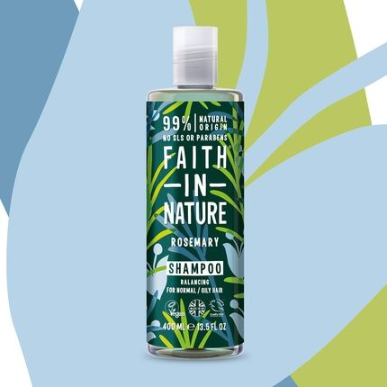 Faith In Nature Natural Balancing Rosemary Shampoo 400Ml - Shampoo For Normal To Oily Hair - Image 3