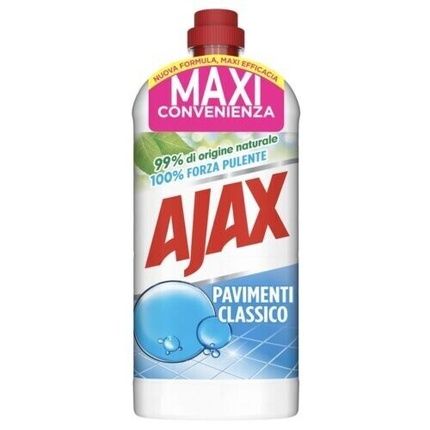 12 Pz Ajax Detersivo Per Pavimenti 1250Ml Fragranza Classica