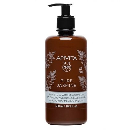 Apivita Pure Jasmine Shower Gel With Essential Oils 500Ml