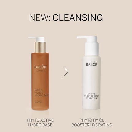 Babor Cleansing Set For Dry Skin With Hy-Oil Cleanser And Hy-Oil Booster Hydrating Herbal Extract - 2 Piece - Image 3
