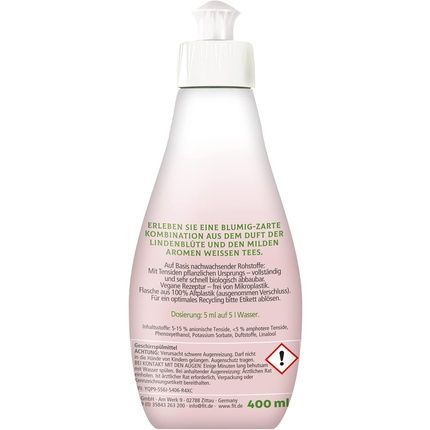 Fit Washing Up Liquid Blossom And Tea Lime Blossom And White Tea 400Ml