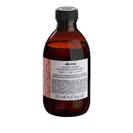 Davines Alchemic Shampoo For Natural And Colored Hair 280Ml Copper