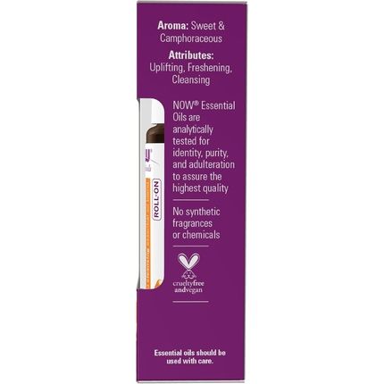Now Foods Essential Oils Seasonal Defense Roll-On Non-Gmo Project Verified
