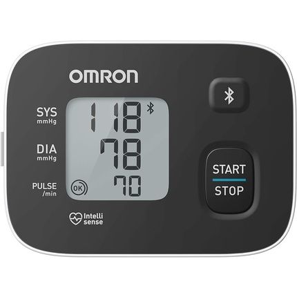 Omron Rs3 Intelli It Wrist Blood Pressure Monitor With Free Smartphone App For Ios/Android 60 Memory Spaces