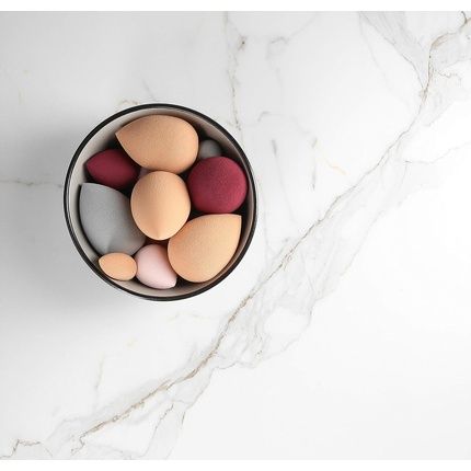 T4B Lussoni 2 Piece Makeup Sponge Set Skin-Colored Blending Sponges - Image 3