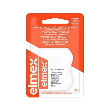 Elmex Dental Floss With Wax 50 M