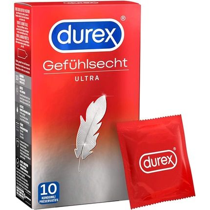 Durex True Touch Ultra Condoms 10 Pack