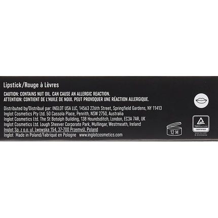 Inglot Matte Lipstick Enriched With Vitamin E, Avocado And Macadamia Oil Formula 4.5G - Shade 412 - Image 3