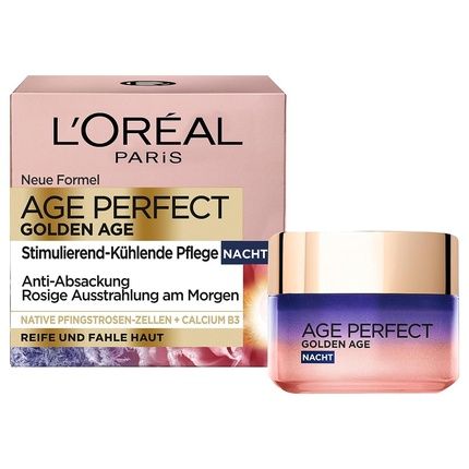 L'Oreal Paris Night Care Age Perfect Golden Age Anti-Aging Face Care 50Ml