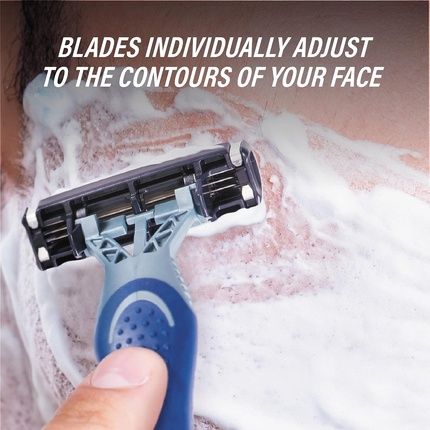 Bic Flex 3 Comfort Disposable Razors 3 Count - Image 3