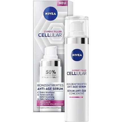 Nivea Cellular Expert Filler Concentrated Anti-Age Serum 40Ml - Anti-Wrinkle