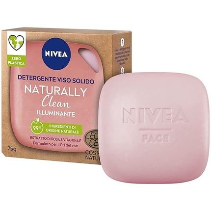 Nivea Illuminating Solid Face Cleanser 75G