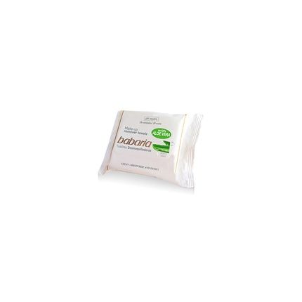 Babaria Aloe Vera Facial Cleansing Wipes 25 Units - Image 3