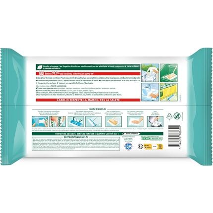 Carolin Antibacterial Floor Wipes - Image 3