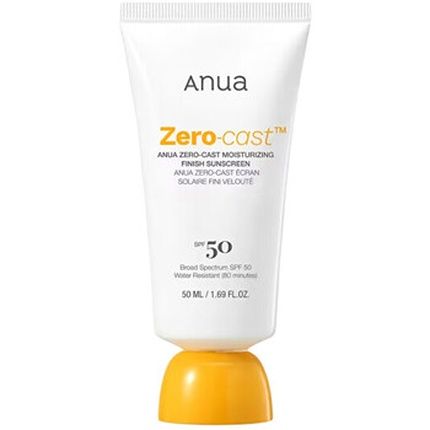 Anua Zerocast مرطب النهاية الواقي من الشمس SPF 50