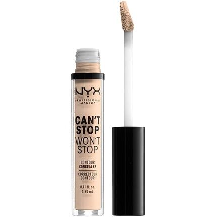 Nyx Can'T Stop Won'T Stop Full Coverage Contour Concealer Light Ivory 3,5Ml