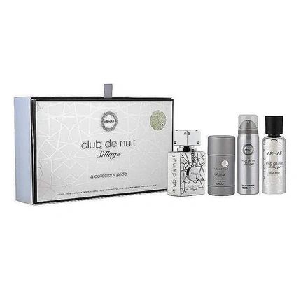 Armaf Club De Nuit Sillage Gift Set Eau De Parfum 30Ml Body Spray 50Ml Hair Mist 55Ml Deodorant Stick 75G - Image 4