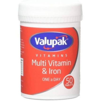 Valupak M'Vit & Iron Oad Tablets
