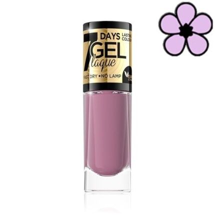 Eveline Gel Laque 7 Days Nail Polish 8Ml No.42 - Vegan And Fast Drying, No Uv/Led Lamp - Image 4